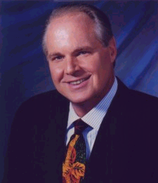 Graphic of Rush limbaugh